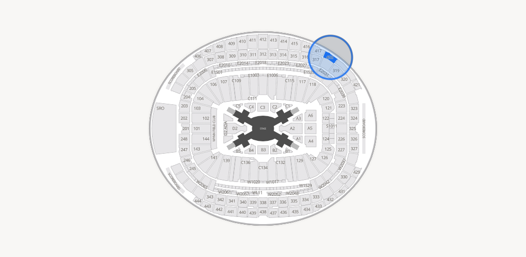 Allegiant Stadium Seating Chart