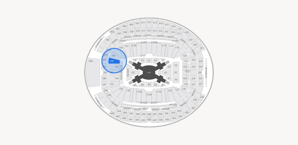 Allegiant Stadium Seating Chart