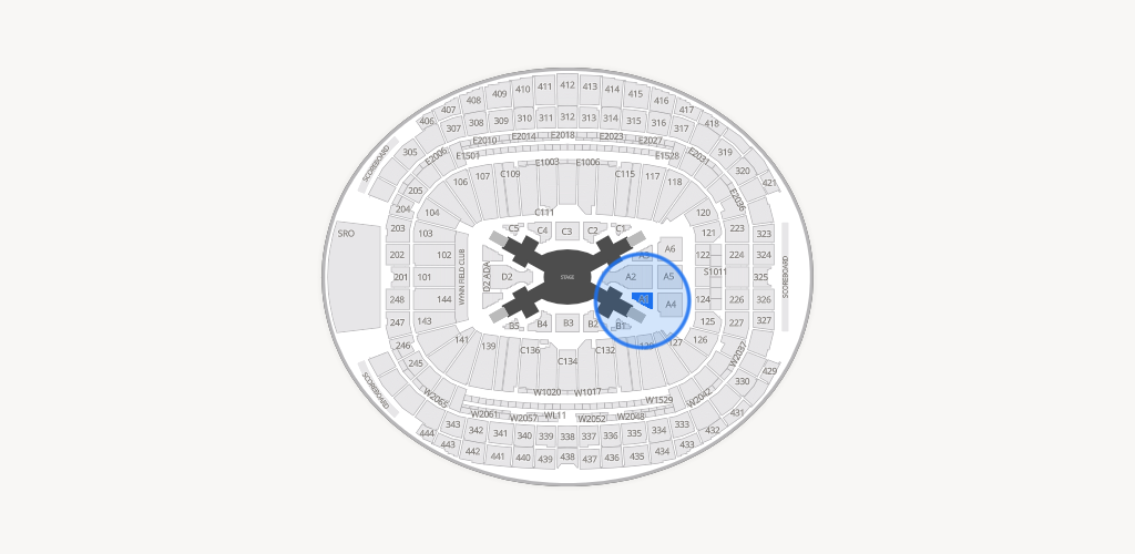 Allegiant Stadium Seating Chart