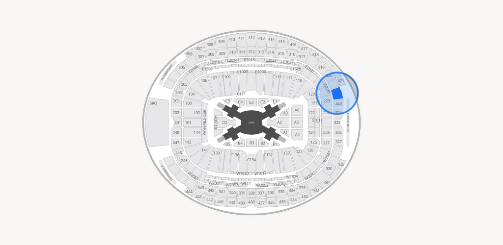 Allegiant Stadium Seating Chart