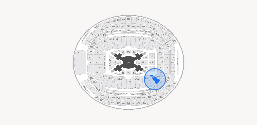 Allegiant Stadium Seating Chart