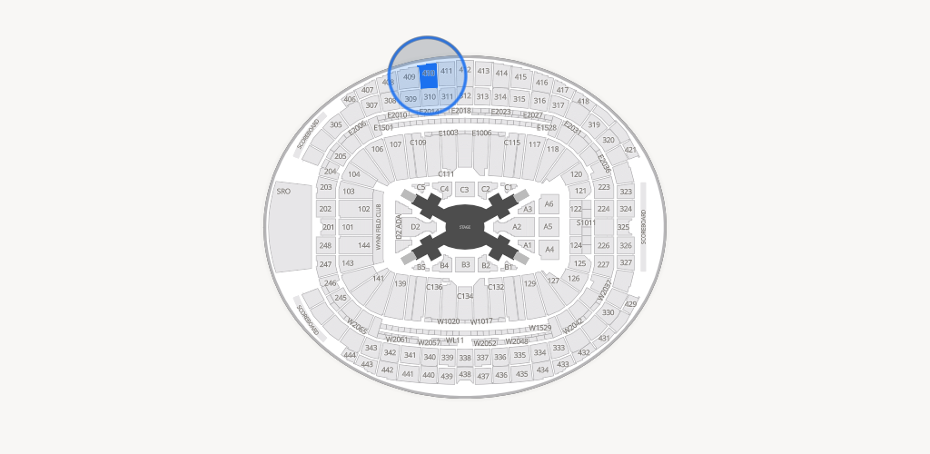 Allegiant Stadium Seating Chart