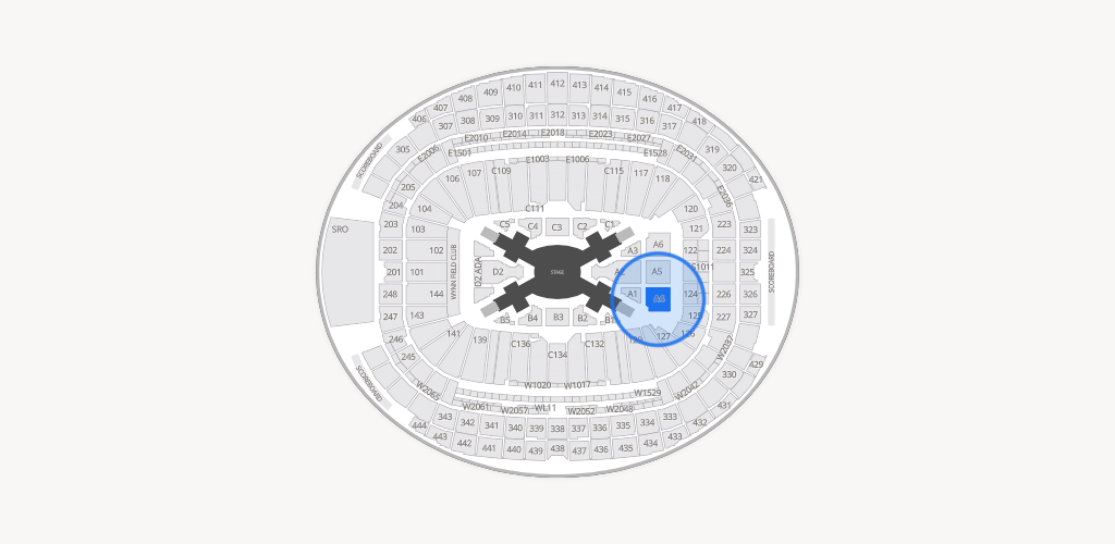 Allegiant Stadium Seating Chart