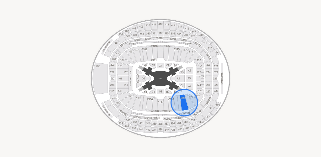 Allegiant Stadium Seating Chart