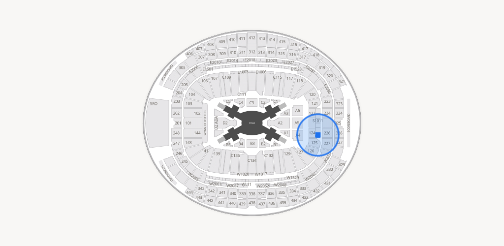 Allegiant Stadium Seating Chart