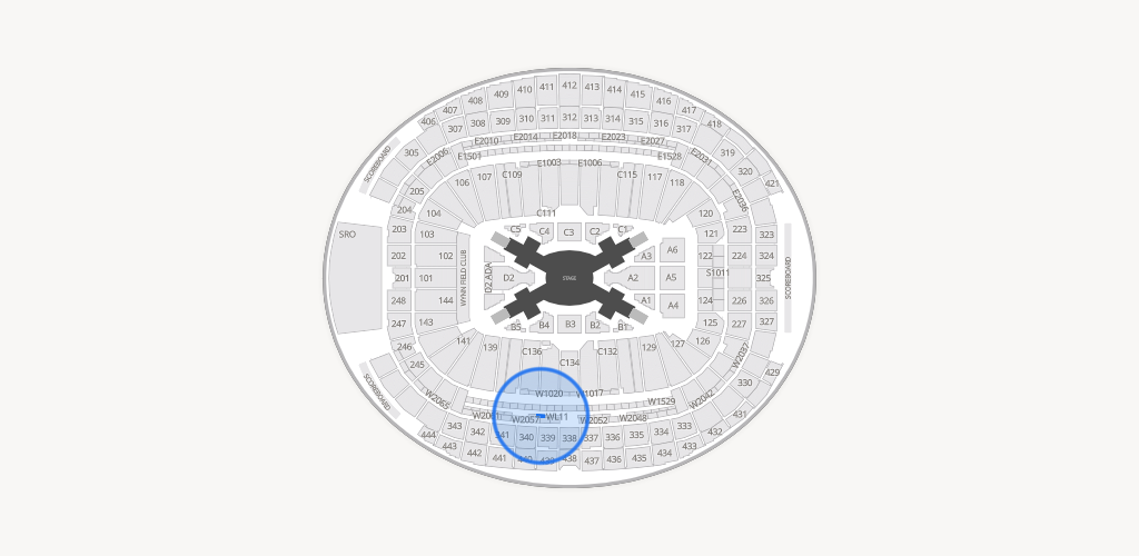 Allegiant Stadium Seating Chart