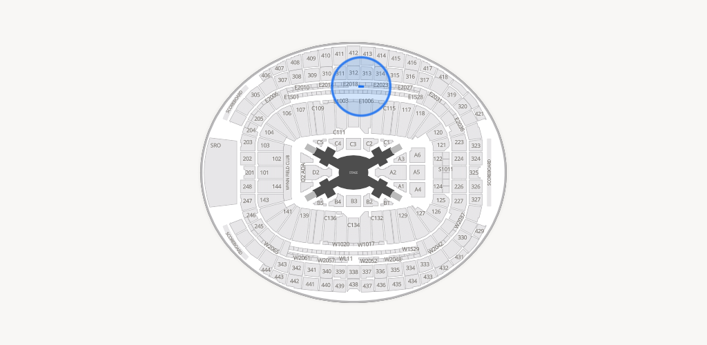 Allegiant Stadium Seating Chart