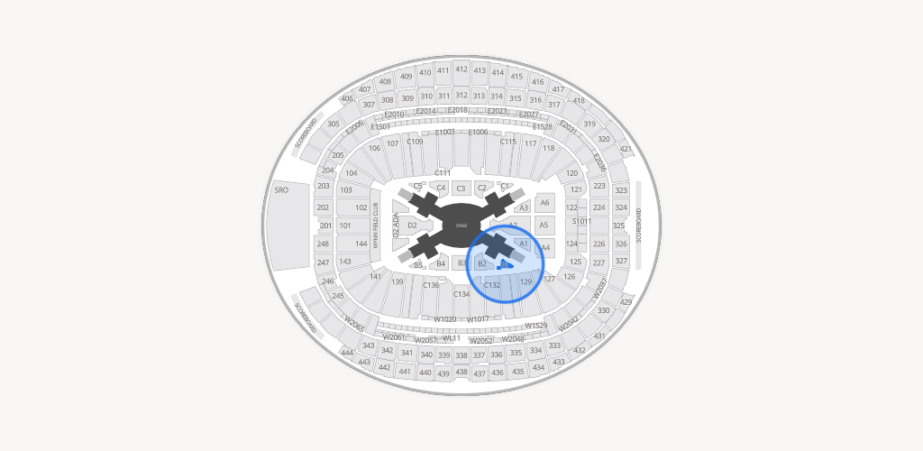 Allegiant Stadium Seating Chart