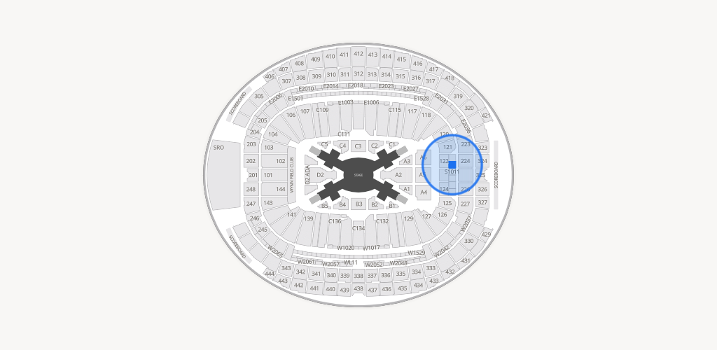 Allegiant Stadium Seating Chart