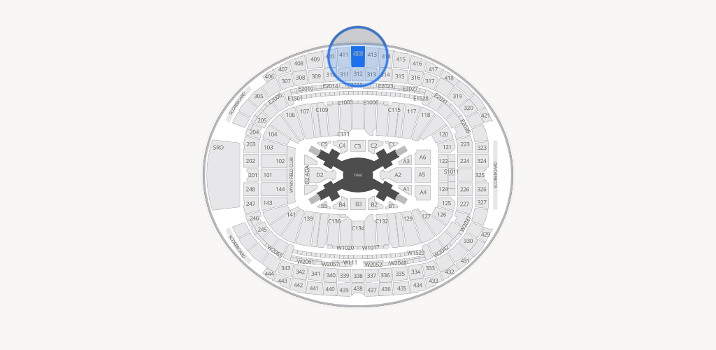 Allegiant Stadium Seating Chart