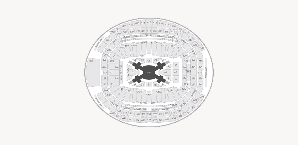 Allegiant Stadium Seating Chart