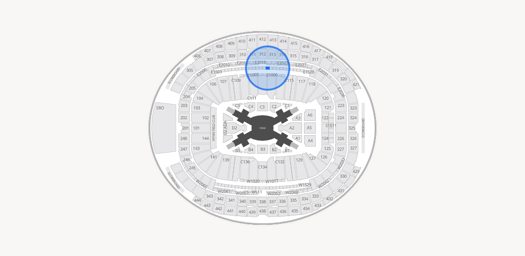 Allegiant Stadium Seating Chart