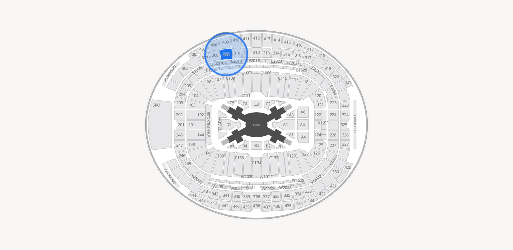 Allegiant Stadium Seating Chart