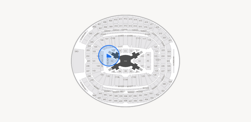Allegiant Stadium Seating Chart
