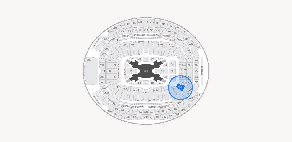 Allegiant Stadium Seating Chart