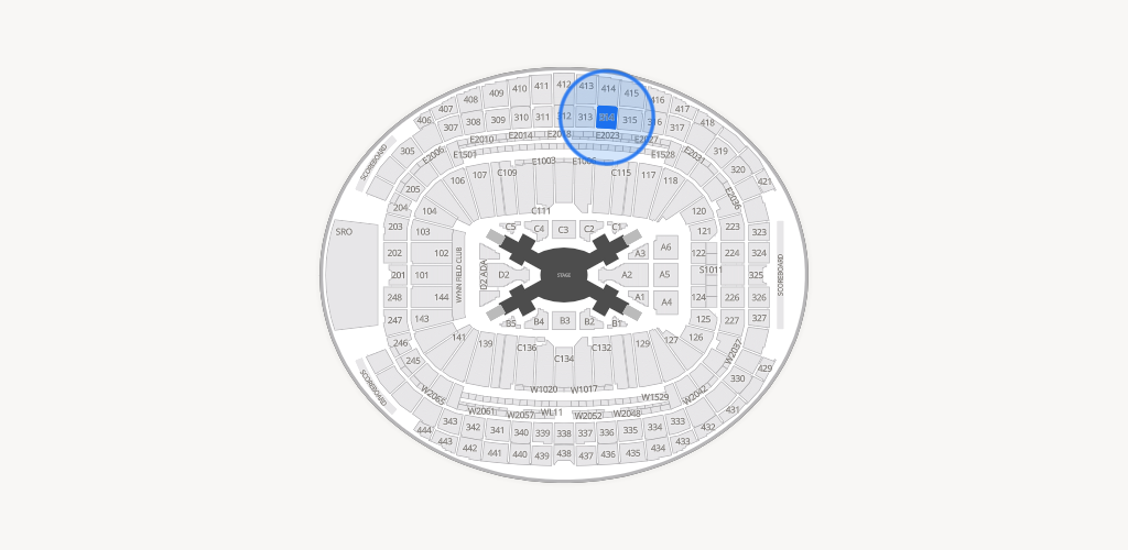 Allegiant Stadium Seating Chart