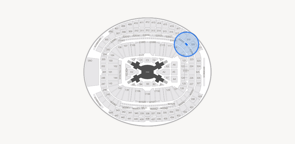 Allegiant Stadium Seating Chart