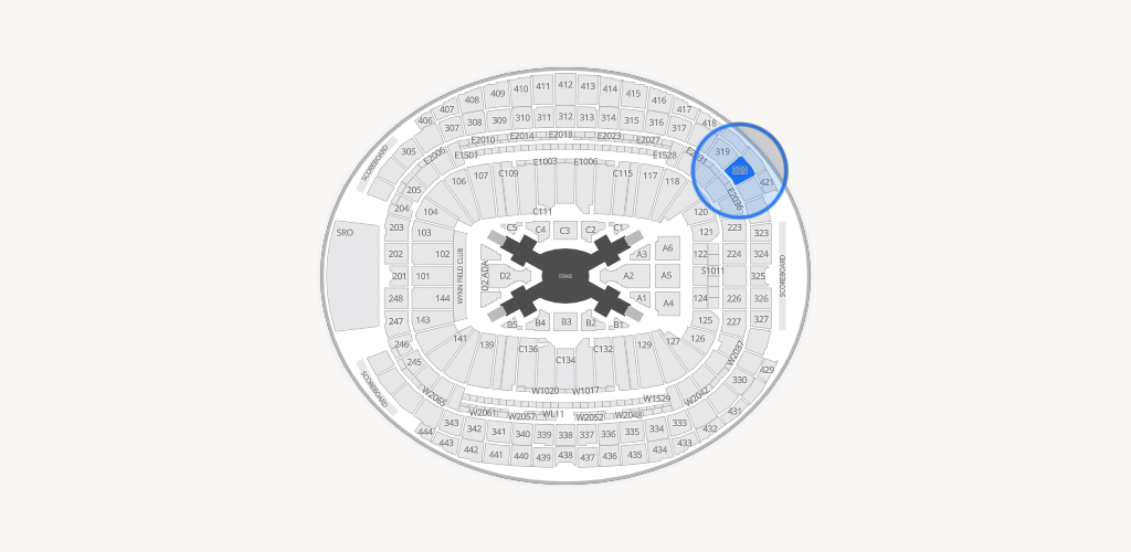 Allegiant Stadium Seating Chart