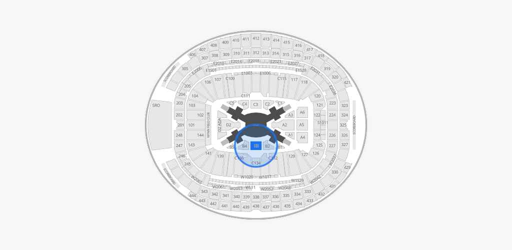 Allegiant Stadium Seating Chart