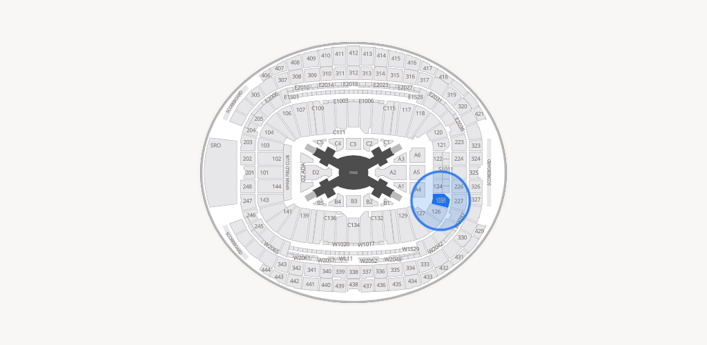 Allegiant Stadium Seating Chart