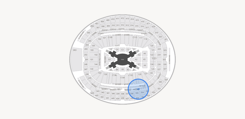 Allegiant Stadium Seating Chart