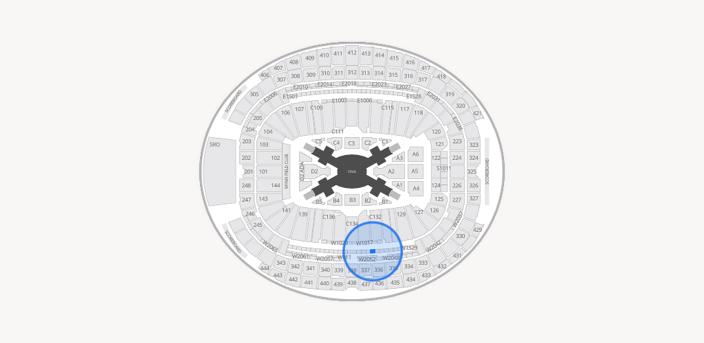 Allegiant Stadium Seating Chart