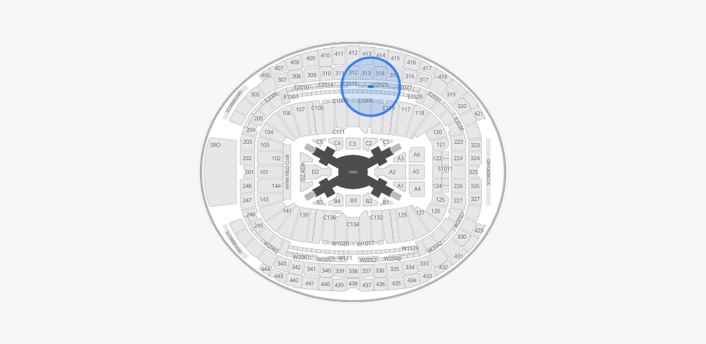 Allegiant Stadium Seating Chart