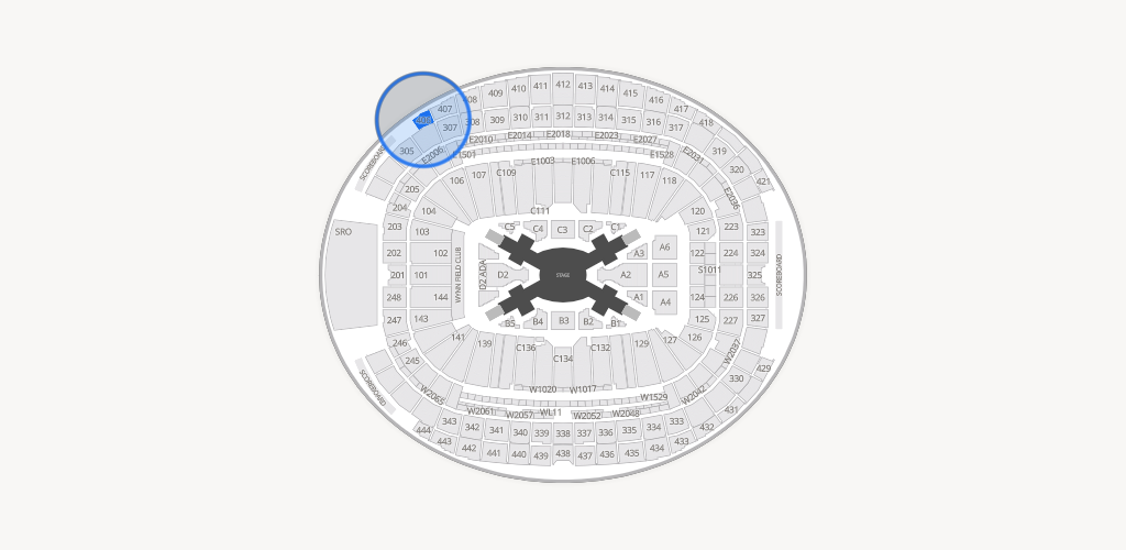 Allegiant Stadium Seating Chart