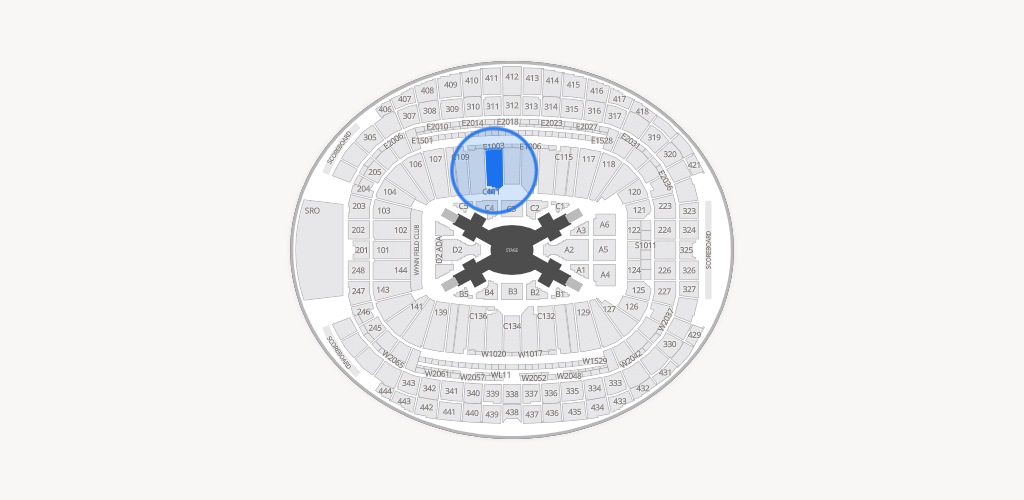 Allegiant Stadium Seating Chart