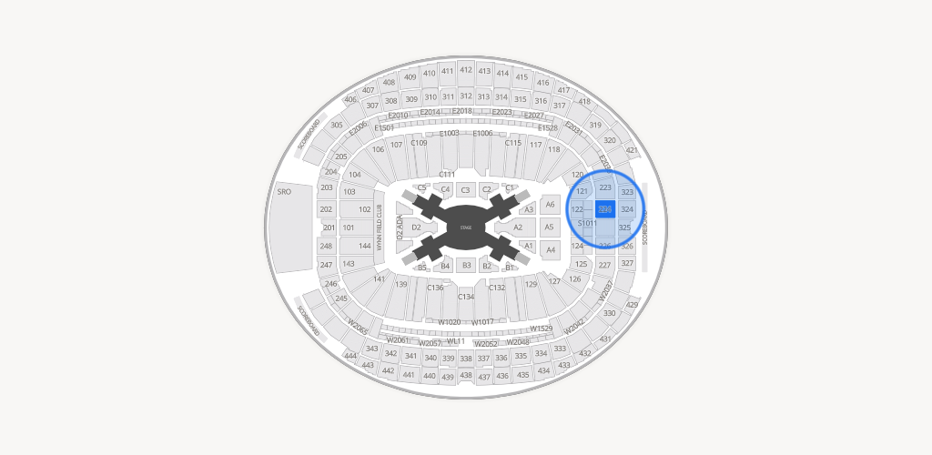 Allegiant Stadium Seating Chart