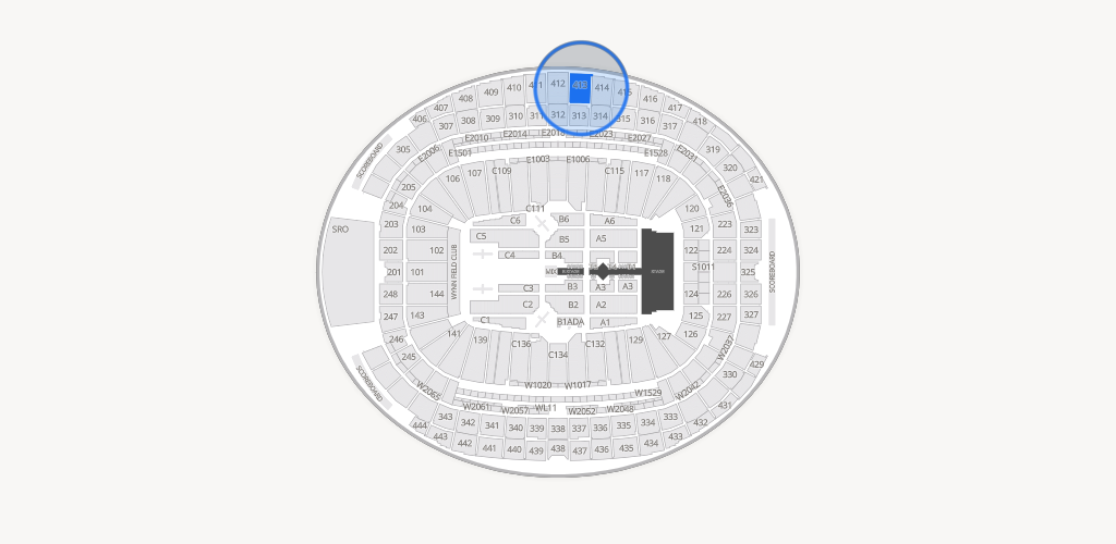 Allegiant Stadium Seating Chart