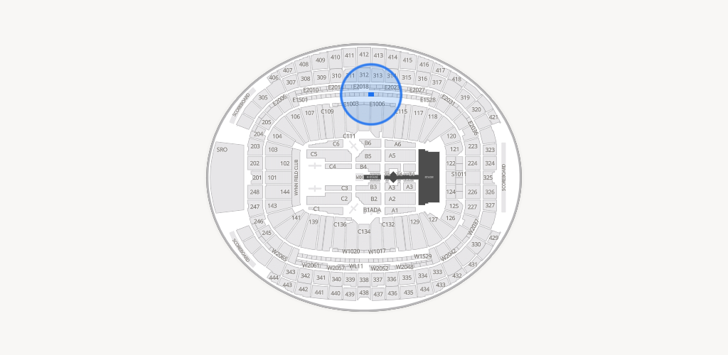 Allegiant Stadium Seating Chart