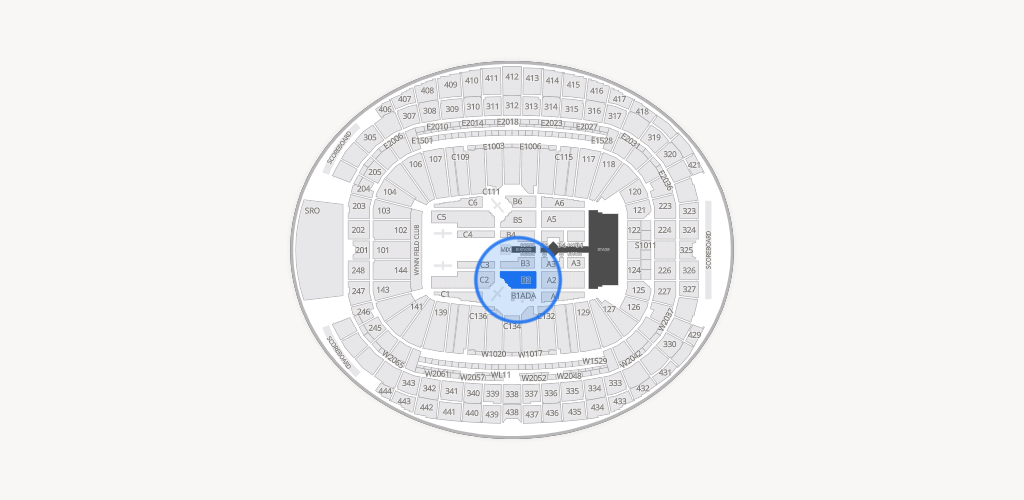 Allegiant Stadium Seating Chart