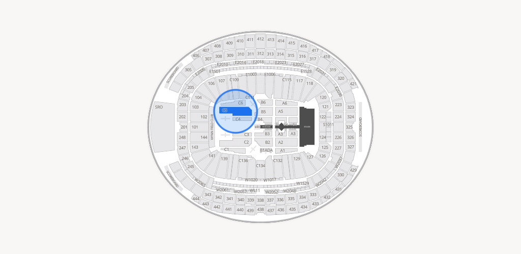 Allegiant Stadium Seating Chart