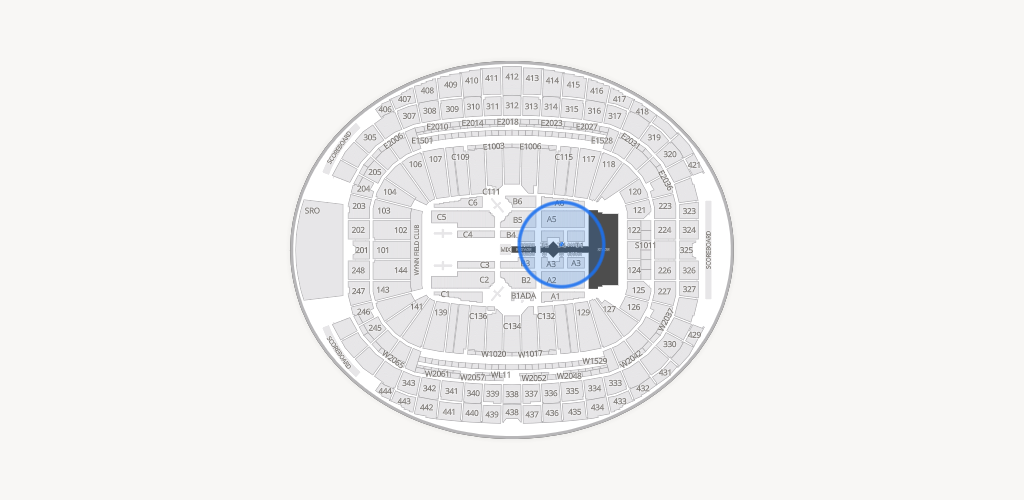 Allegiant Stadium Seating Chart