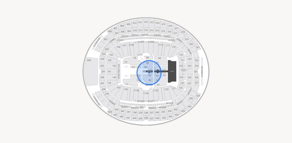 Allegiant Stadium Seating Chart