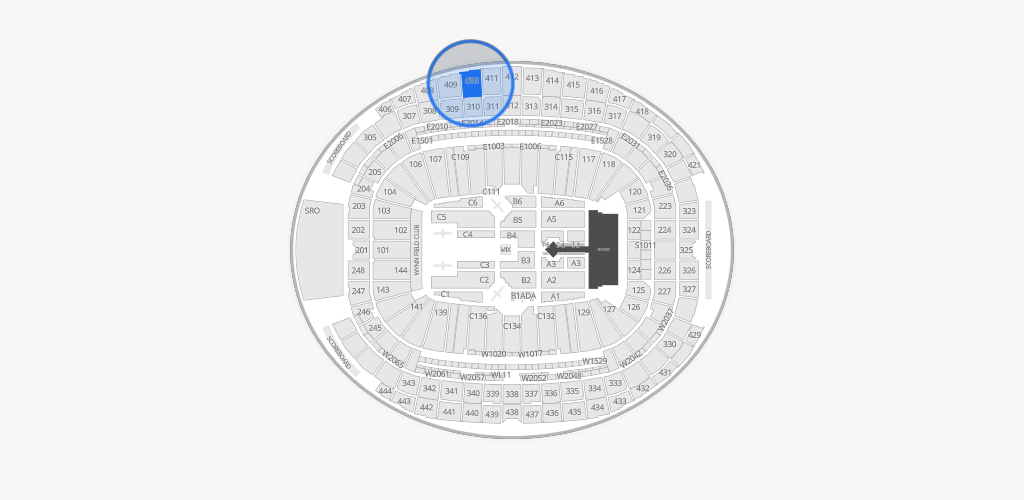 Allegiant Stadium Seating Chart