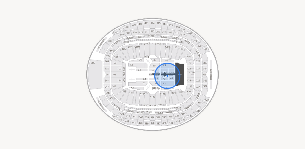 Allegiant Stadium Seating Chart