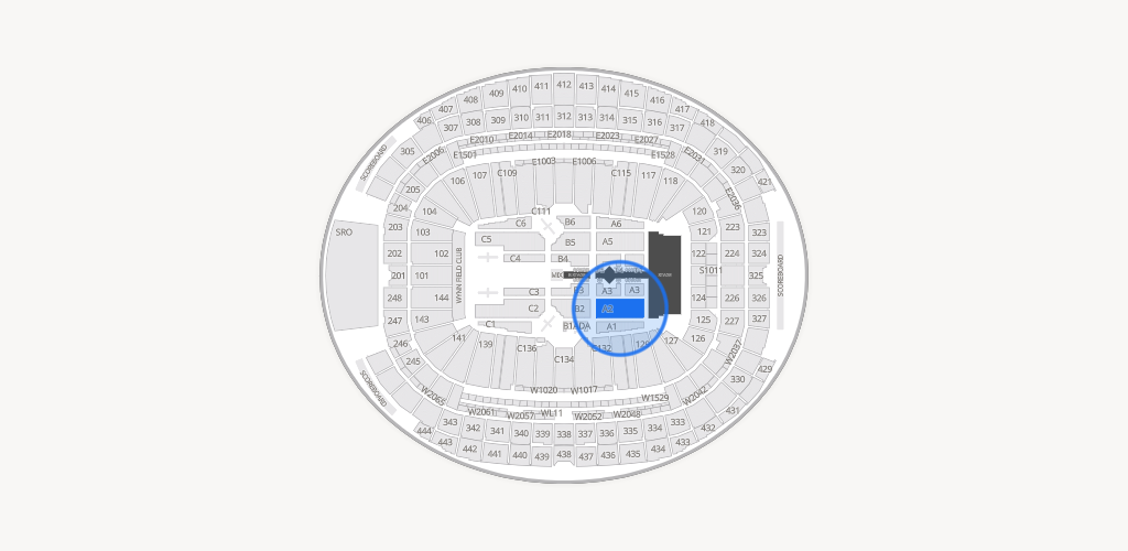 Allegiant Stadium Seating Chart