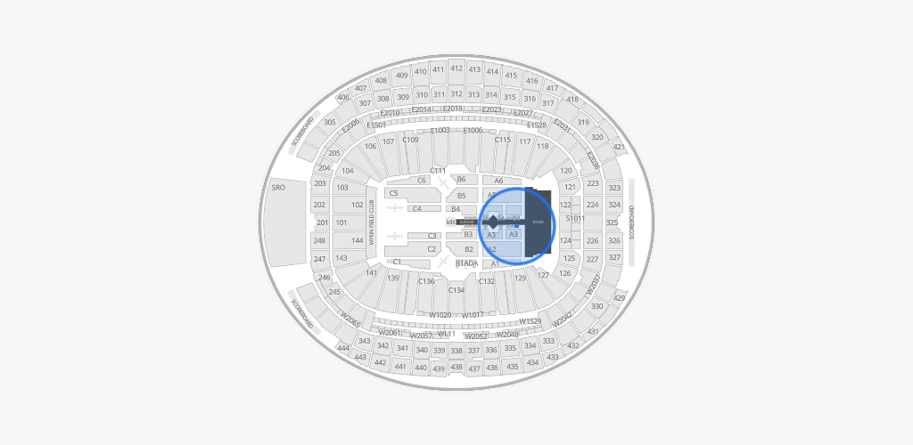 Allegiant Stadium Seating Chart
