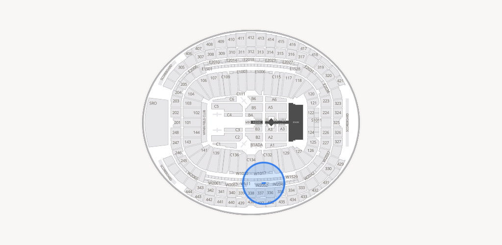 Allegiant Stadium Seating Chart