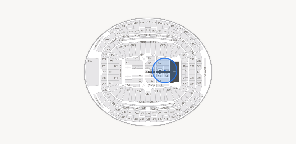 Allegiant Stadium Seating Chart