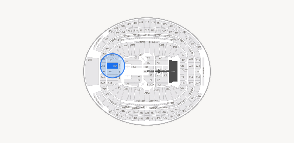 Allegiant Stadium Seating Chart