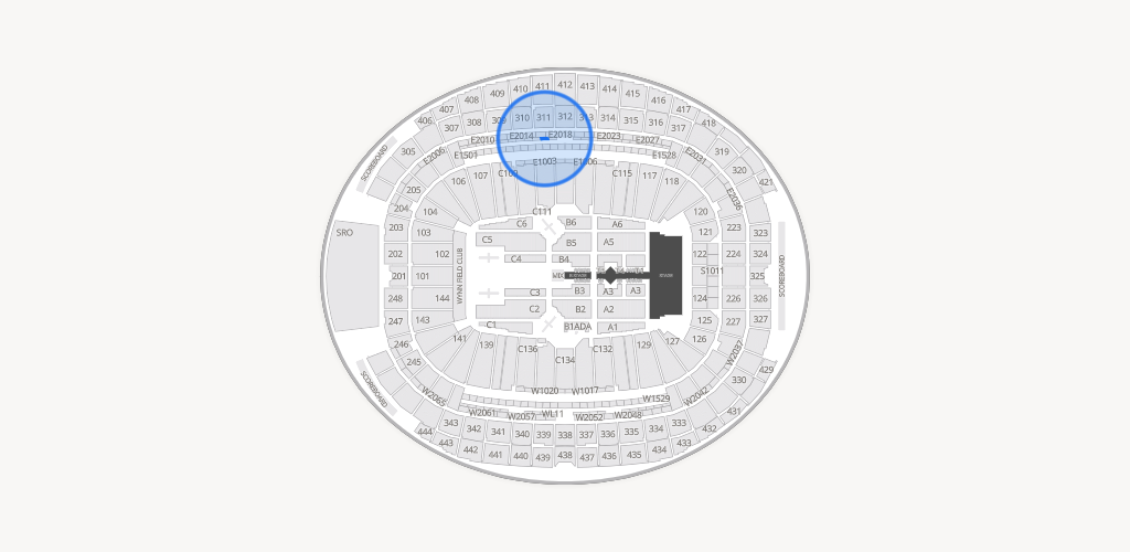 Allegiant Stadium Seating Chart