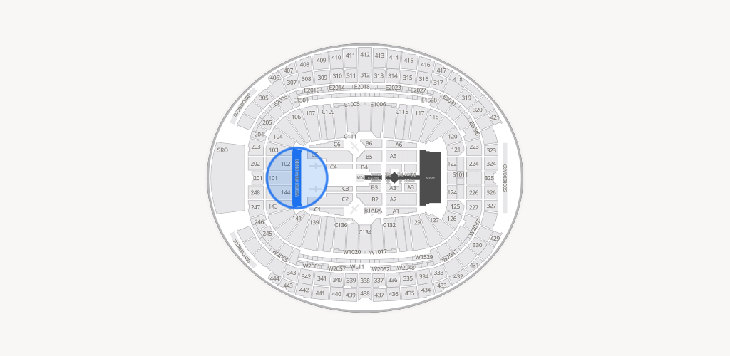 Allegiant Stadium Seating Chart