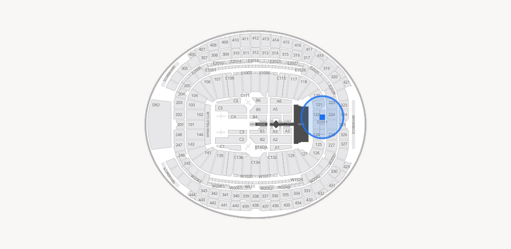 Allegiant Stadium Seating Chart