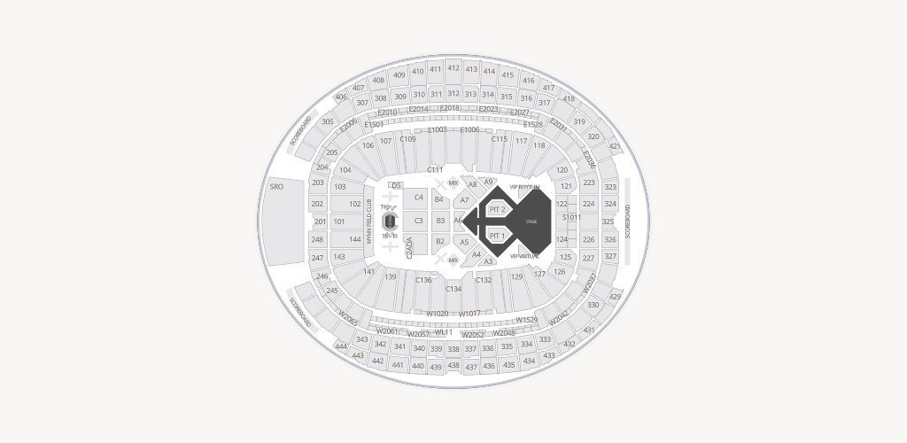 Allegiant Stadium Seating Chart
