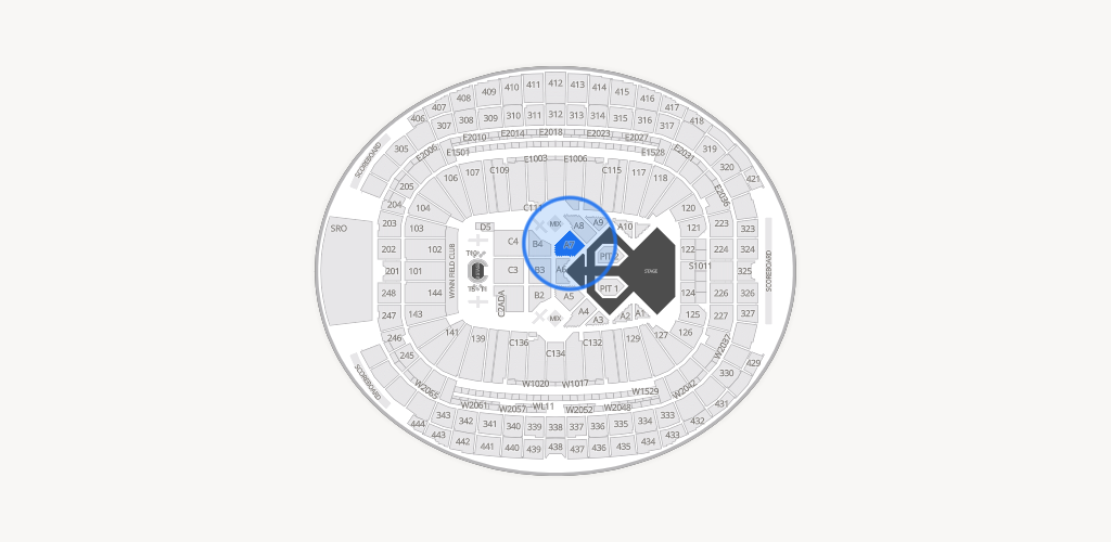 Allegiant Stadium Seating Chart