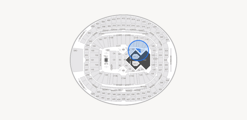 Allegiant Stadium Seating Chart