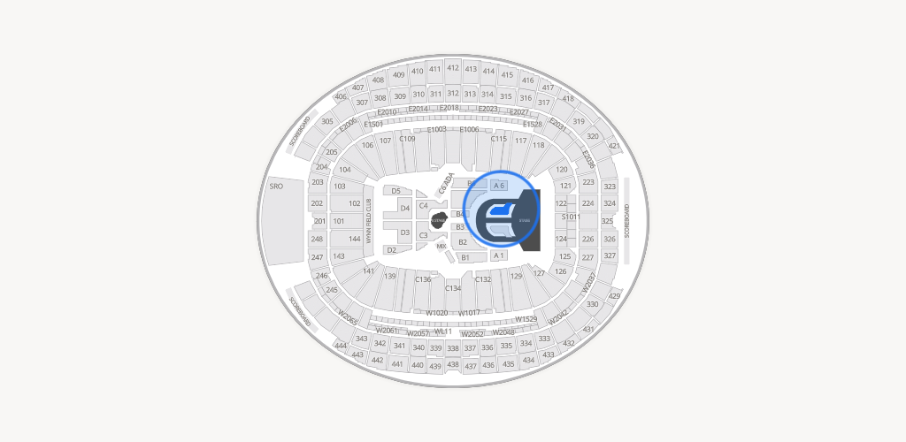 Allegiant Stadium Seating Chart